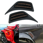 LED Front Fender Side Marker Light for Jeep Wrangler JL (2018-2020)