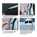 10FT Car Door Window Rubber Seal Strip Insulation Weatherstrip for Make & Model
