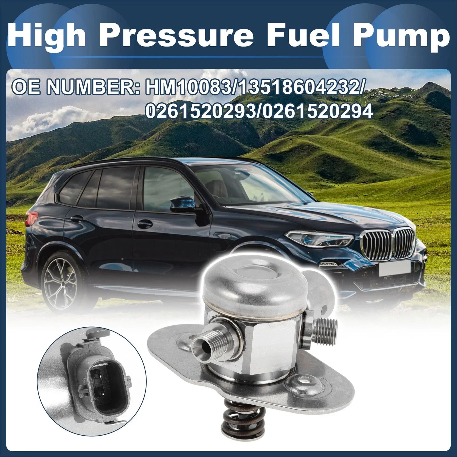 High Pressure Fuel Pump for BMW X5 550i GT Fuel Pump Assembly