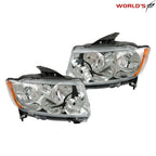 Set of 2 Halogen Headlights for Jeep Compass, Grand Cherokee (2011–2017)