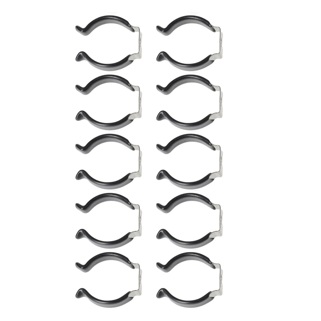 Spring Terry Clips for Tool Storage Strap (Narrow Base)