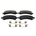 Set of 4 Bosch QuietCast Rear Ceramic Brake Pads for Cadillac Chevrolet GMC