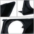 Fog Light Bezel for Toyota Corolla (2009–2010) Left Smooth Black