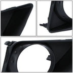Fog Light Bezel for Toyota Corolla (2009–2010) Left Smooth Black