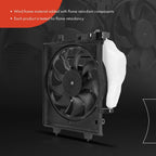 2X Cooling Fan Assembly with Shroud for Subaru Forester (2019–2021)