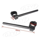 22mm & 7/8" Clip-On Handlebars w/ Adjustable Clamps for 45mm Fork Tube