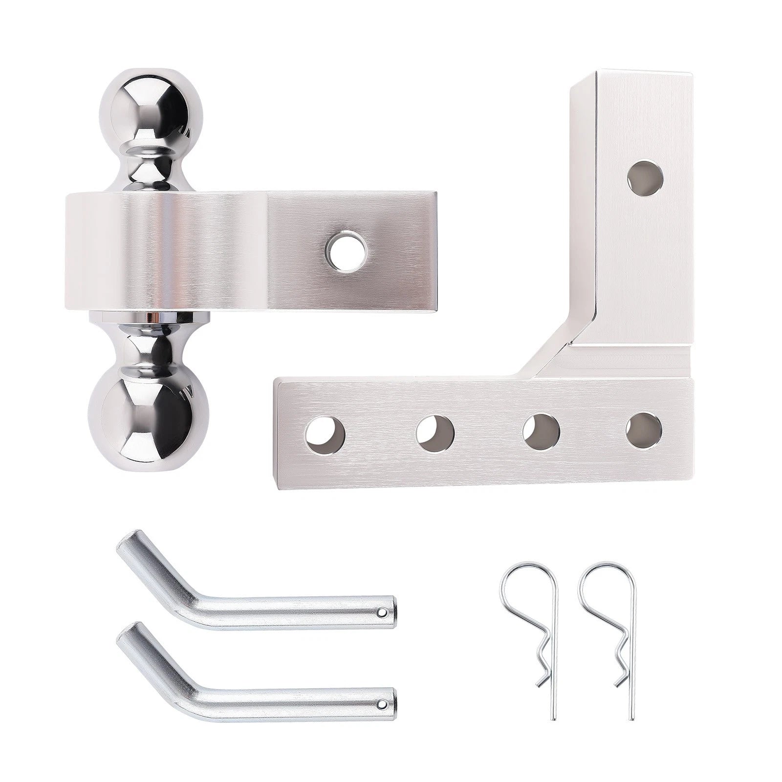 6" Adjustable Trailer Hitch Raise Drop for Standard 2" Receiver