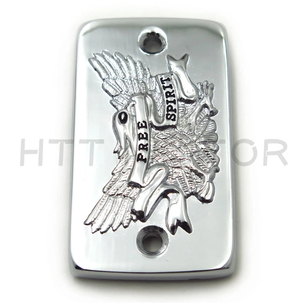 Chrome Brake Fluid Reservoir Cap Cover for Suzuki Boulevard C90 (2005–2006)