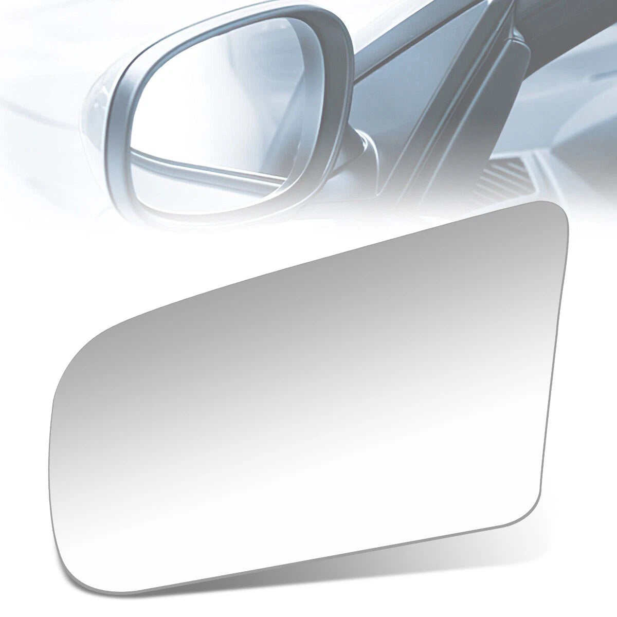 Side View Door Mirror Glass Flat Lens for Cadillac Seville Eldorado (1986–1991)