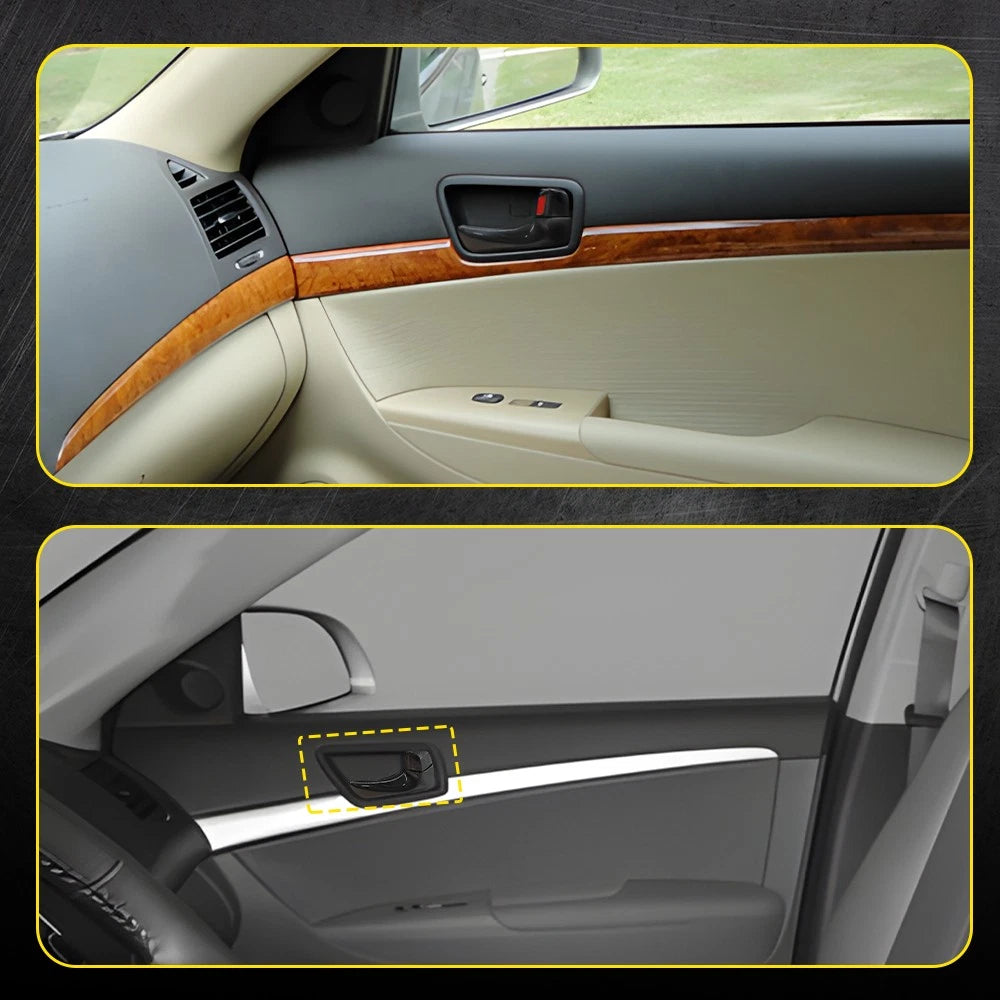 Interior Door Handle for Hyundai Sonata (2008–2010) Front Passenger Black
