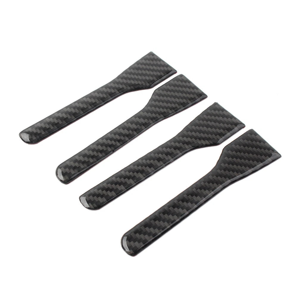 Set of 4 Black Inner Door Handle Cover Trim for Jeep Wrangler JK (2011–2017)