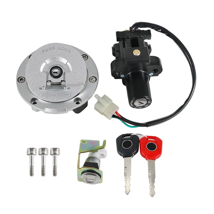 Ignition Key Switch Lock Set for Honda CBR900RR VTR1000F CBR1100XX (1992–2007)