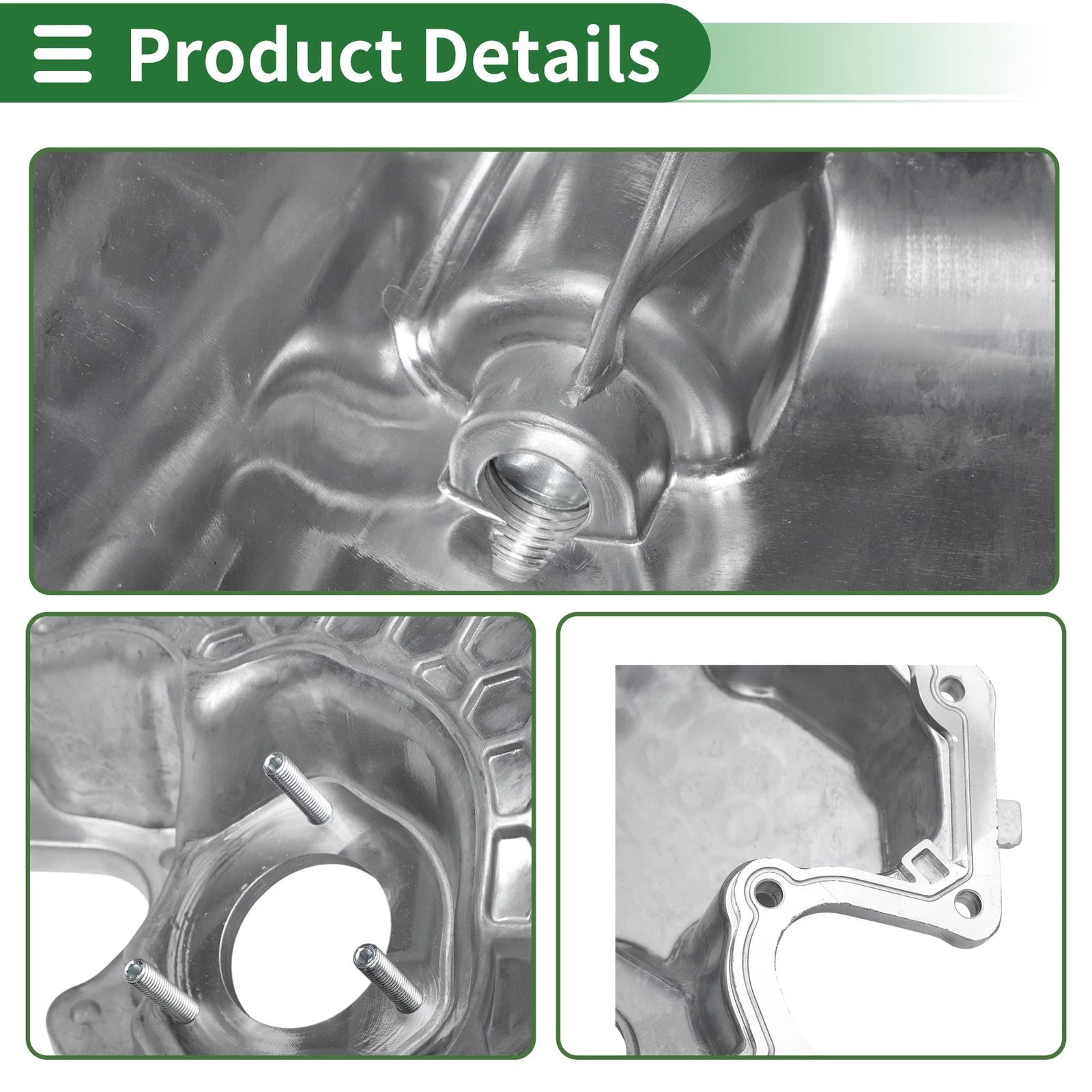 1 Pc Engine Oil Pan No.06L103598AG for Volkswagen A5 (2015–2017) Aluminum