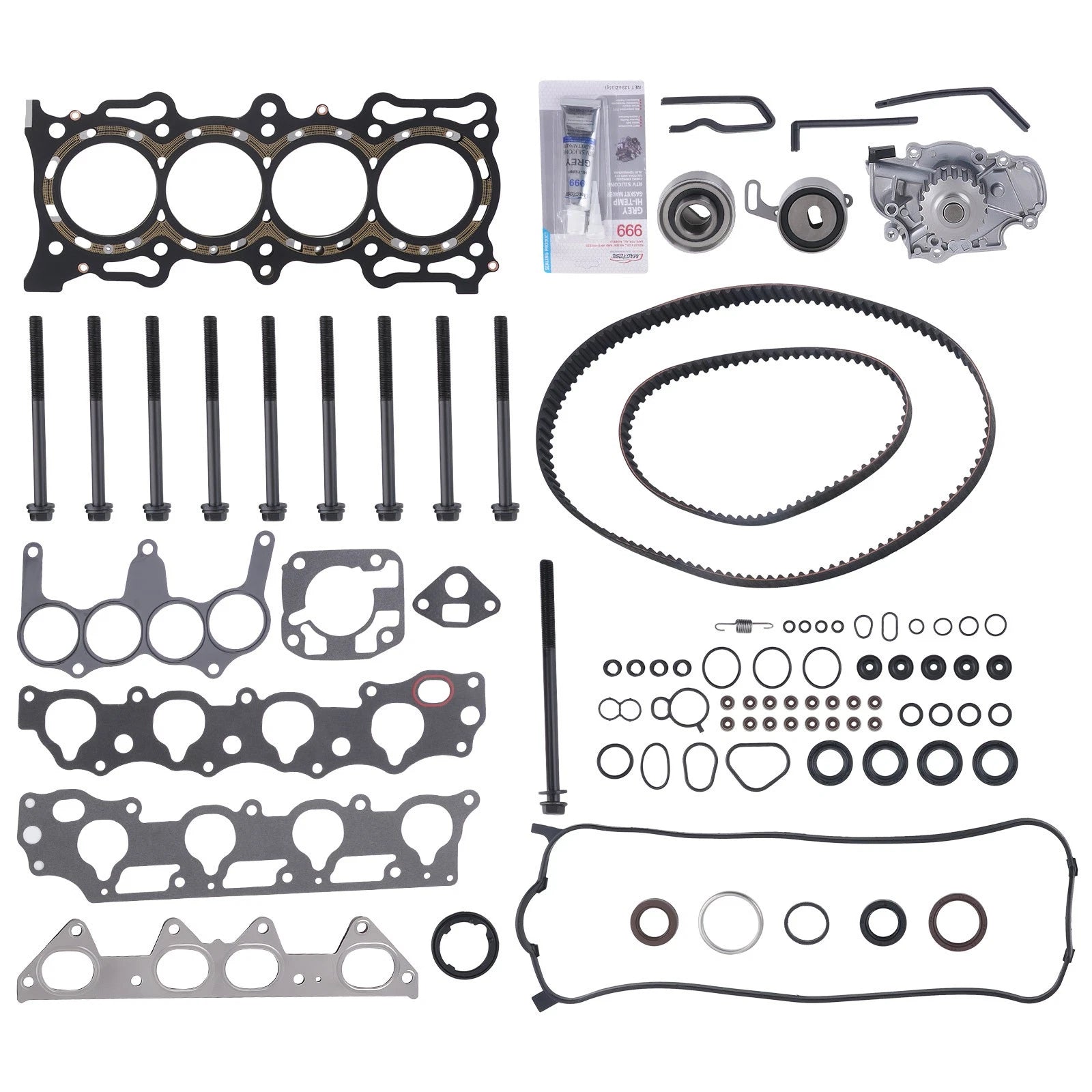 Timing Belt Kit with Water Pump for Isuzu Oasis Honda Odyssey (1998–1999)