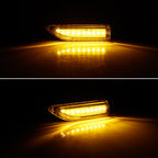 Clear Lens LED Signal Side Markers for Mini Cooper Countryman (2017–2024)