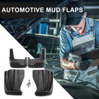 Set of 2 Front & Rear Mud Flap Splash Guards for Honda Odyssey (2009–2013)