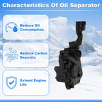 Engine Crankcase Vent Valve Oil Separator No.06E103547AC for Audi A6 (2009–2012)