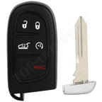 Key Fob Remote Shell Case for Jeep Cherokee (2015–2021)