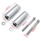 Chrome Extended Frame Sliders for Honda CBR 600 F2 F3 (1991–1998)