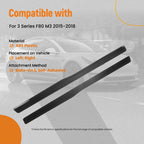 Set of 2 Body Extension Panels for BMW F80 M3 F82 M4 (2015–2020) Gloss Black