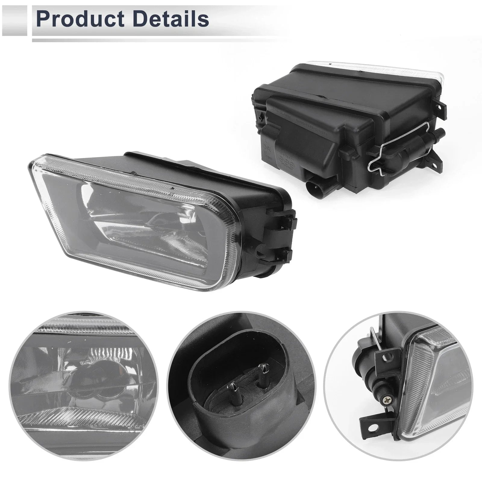 Left Front Bumper Side Marker Light Cover for BMW E39 Z3