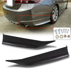 Set of 2 Rear Bumper Spoiler Lips for Honda Accord 4DR (2013–2015)