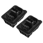 2 x Jacking Pad Point Covers for BMW E60 E61 E82 E90 E91 F10 F07 (2007-2017)