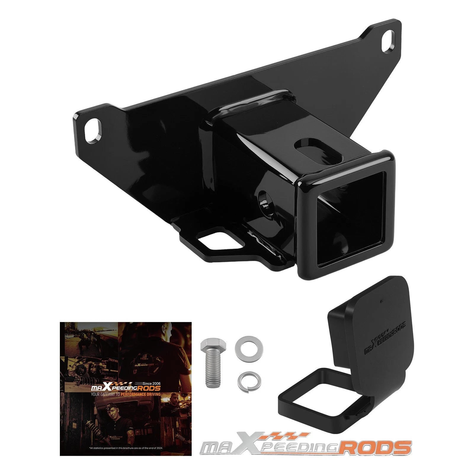 2" Trailer Tow Hitch Kit for Polaris Sportsman 335 400 500 700 IRS (1996–2004)