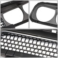 Front Bumper Upper Grille for Dodge Challenger (2008–2014) OE Style Chrome Trim