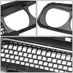Front Bumper Upper Grille for Dodge Challenger (2008–2014) OE Style Chrome Trim