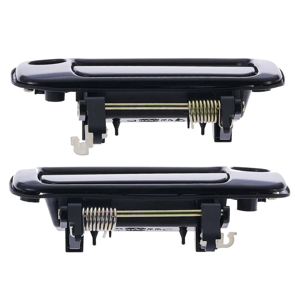 4pc Front/Rear Left & Right Outer Door Black for Toyota LC J80 (1990–1998)