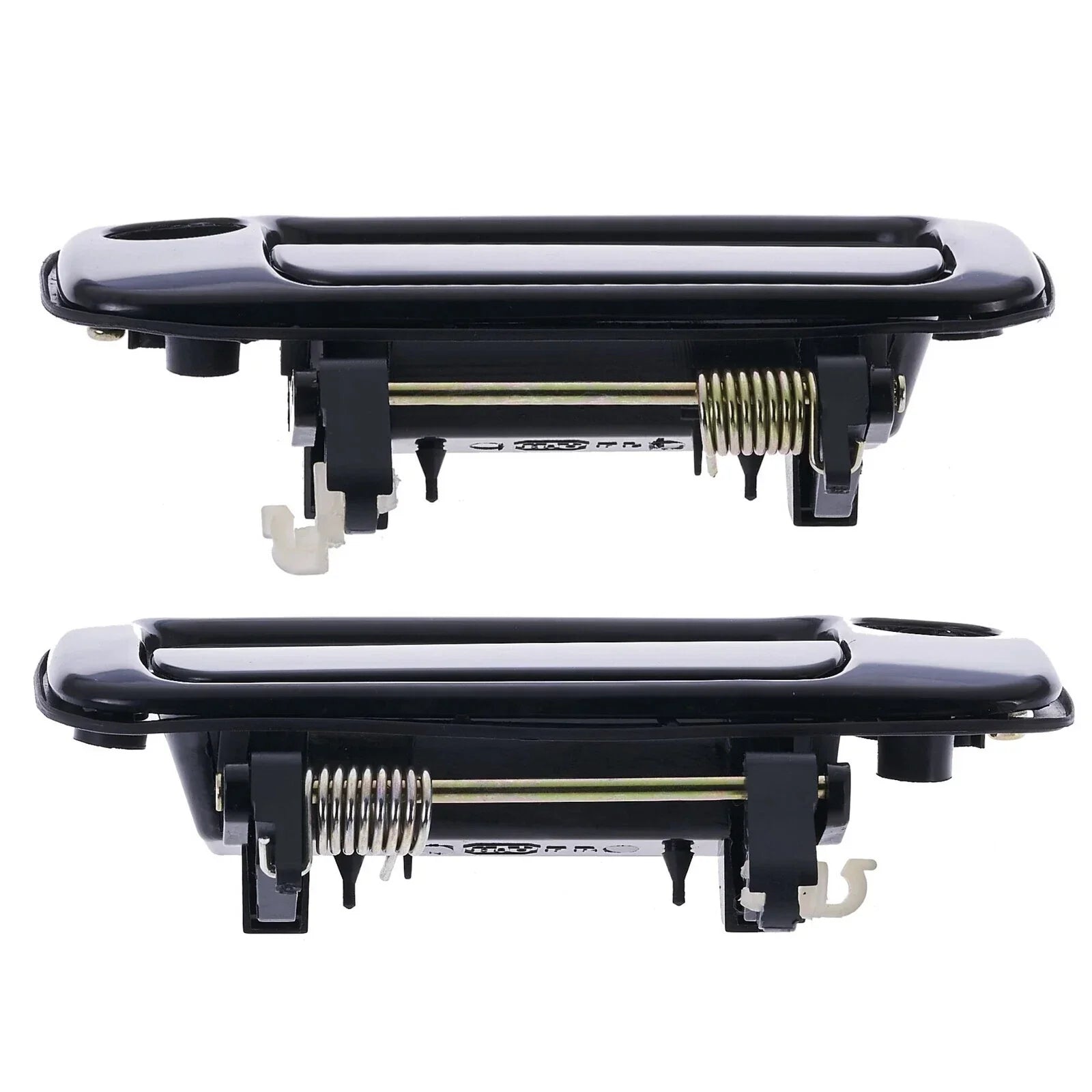 4pc Front/Rear Left & Right Outer Door Black for Toyota LC J80 (1990–1998)