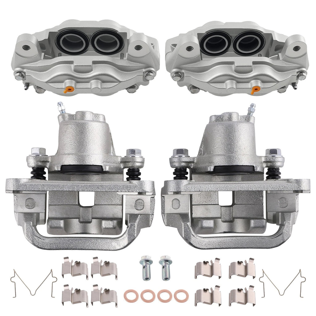 Set of 2 Front Rear Disc Brake Calipers for Toyota Sequoia (2008–2016) 19-B3277 19B3276