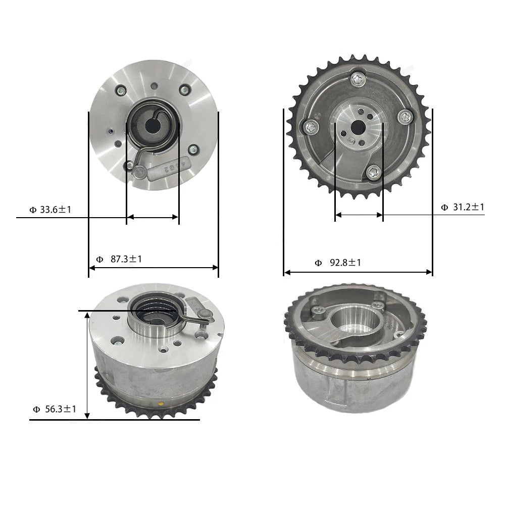 CVVT Timing Camshaft Gear for Hyundai Elantra Tucson (2014–2021) 2.0L