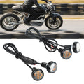 4pcs 12V LED Car Lights for DRL Daytime Running Safety Ice Blue Blue Yellow