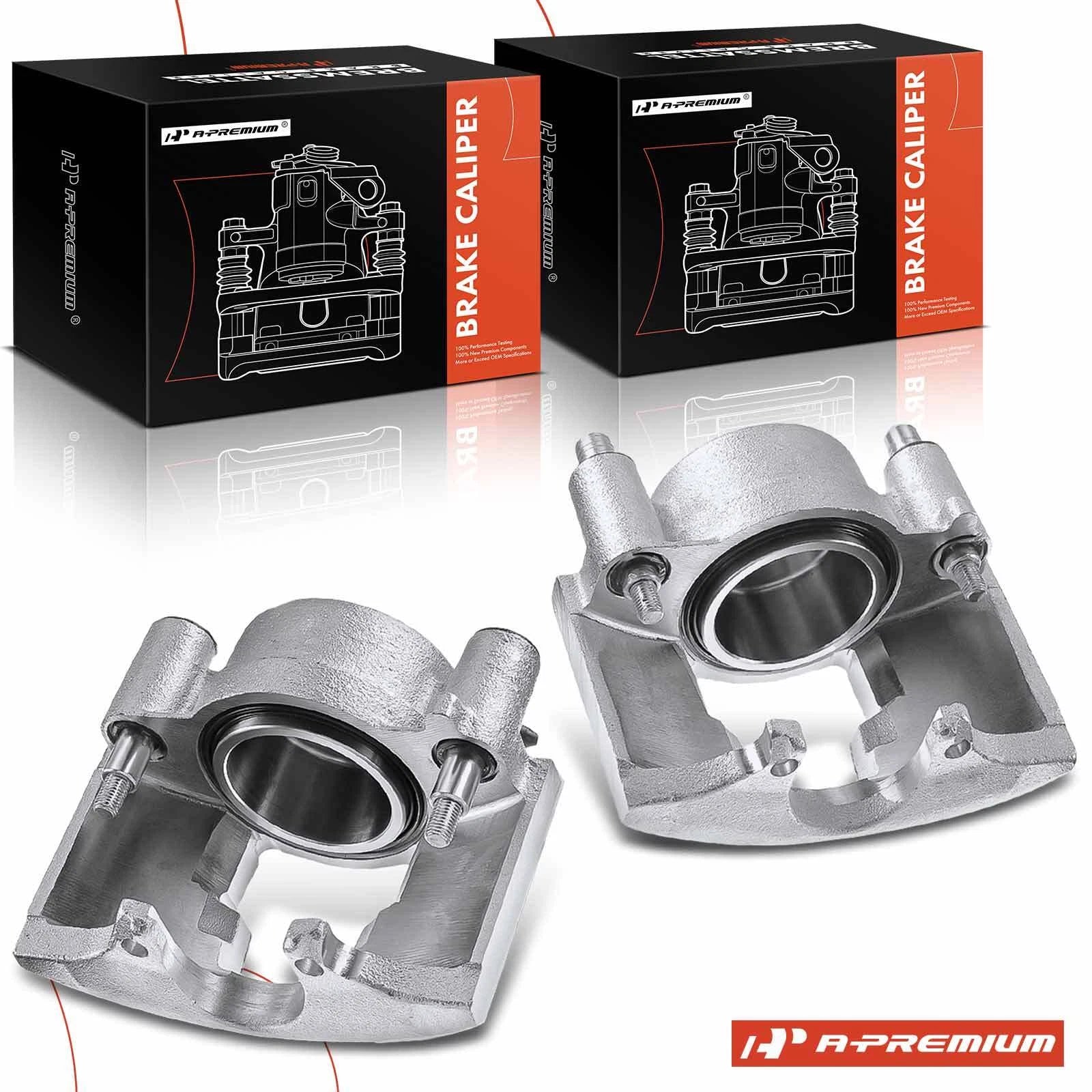 Pair Front Brake Calipers for Dodge Ram 2500 3500 (1994–1999)