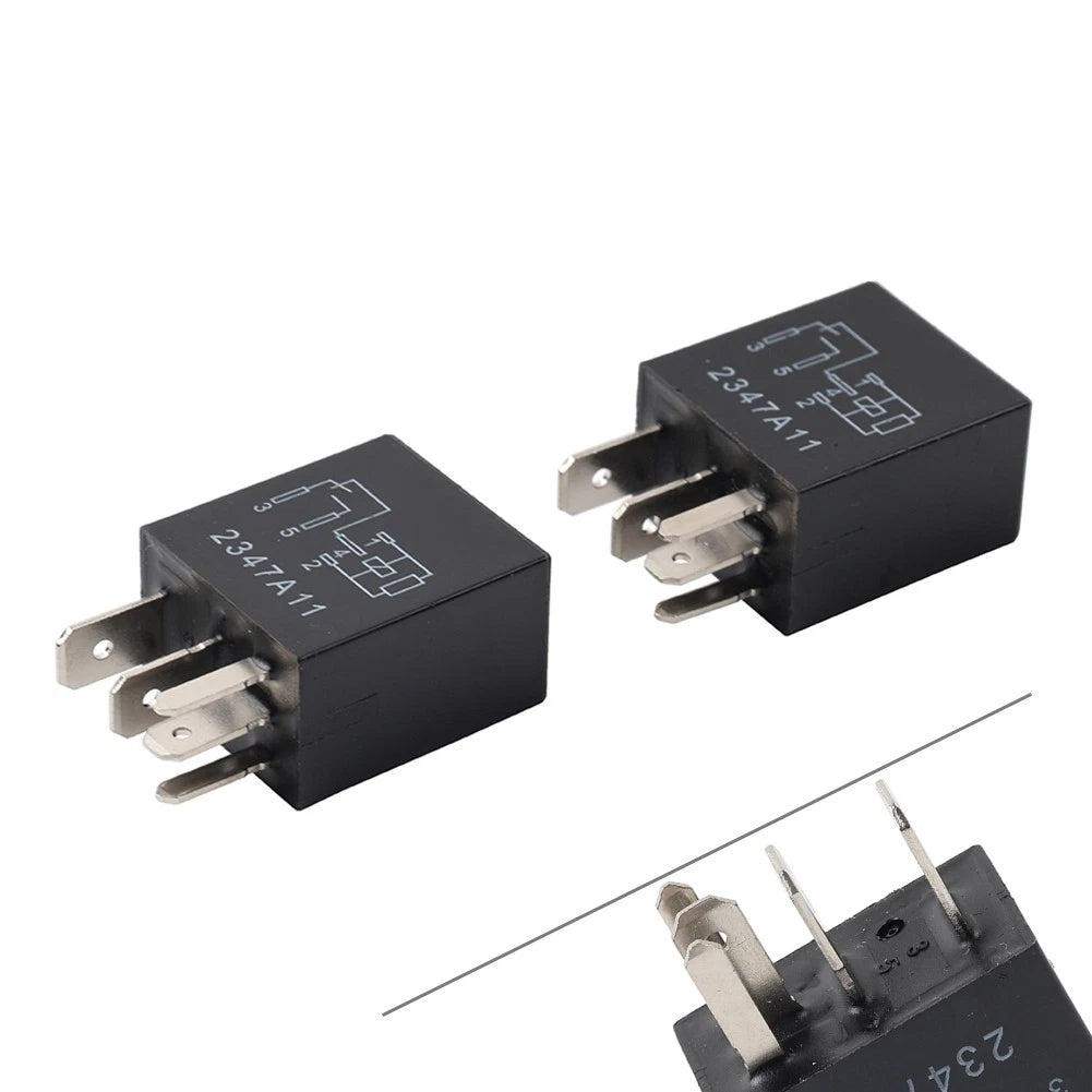 2Pcs 12V DC 5 Pins Automotive Relay for Ford (Selected Vehicles) 8T2T-14B192-BA
