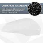 Right Mirror Cover Cap for Ford Fusion (2013–2019) - White, Turn Signal Models