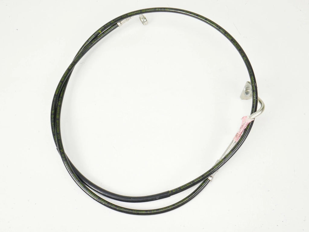 Front Upper Brake Line for Harley Davidson Touring (2015–2021) - Black Stainless