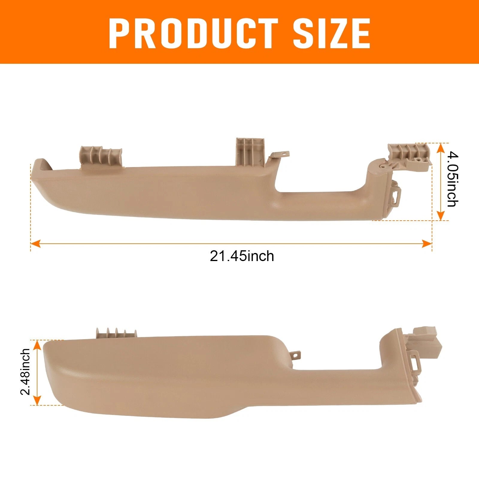 Front Driver Side Door Armrest Handle for Chevy Suburban Tahoe (1999–2006)
