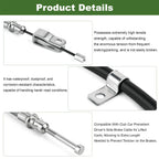 Driver's Side Brake Cable for Club Car Precedent (39")