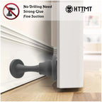Self Adhesive Silicone Doorstop for Universal Use