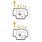 2X Carburetor Rebuild Kit for Suzuki Ozark 250 LT-F250 (2002–2009, 2012)