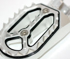 CNC Silver Footpeg Set for KTM 65SX (2000–2023) FX205