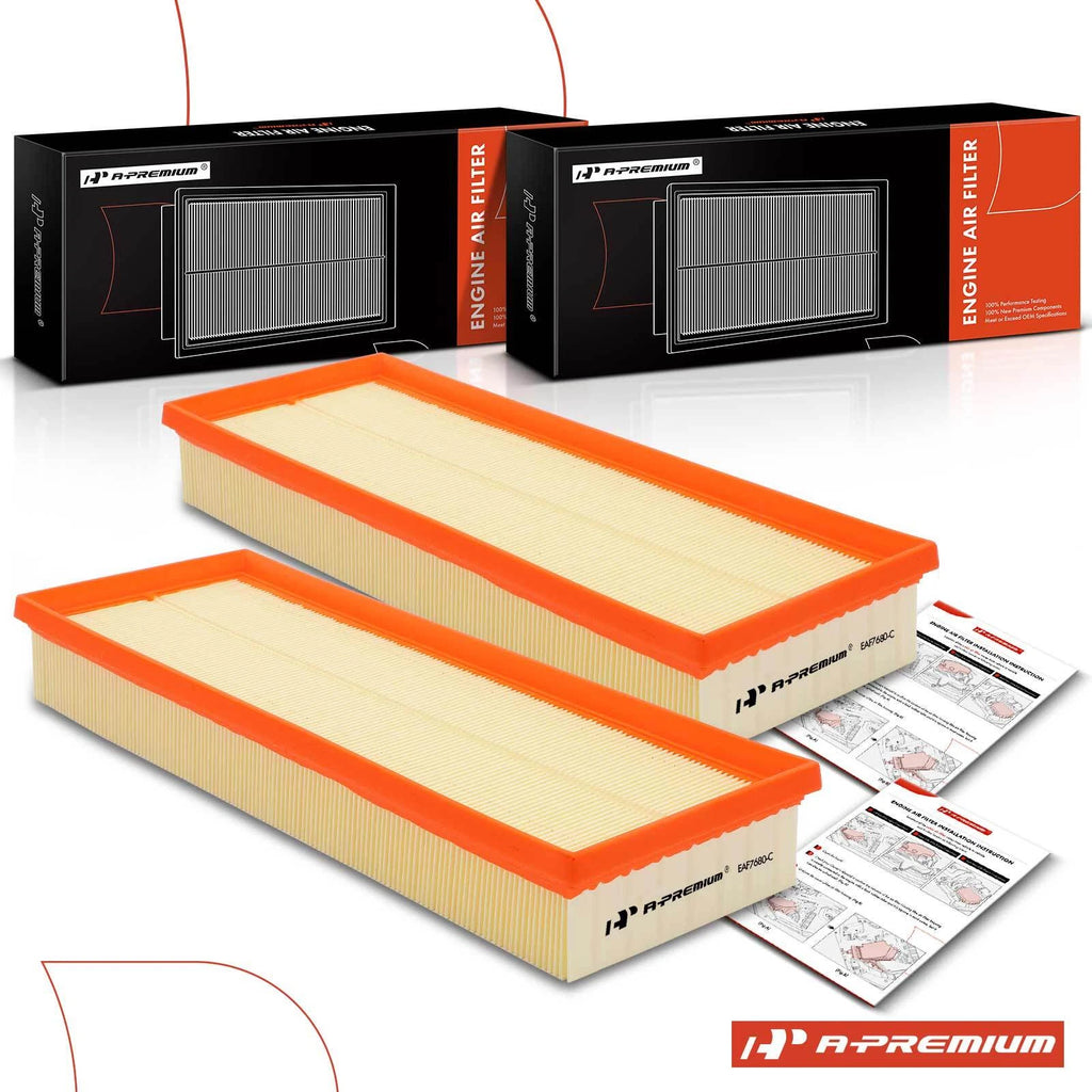 2X Engine Air Filter for Mercedes-Benz C250 C300 C230 (2010–2012)