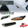 Smoked Lens Amber LED Side Marker Lights for BMW 1 3 5 X Series