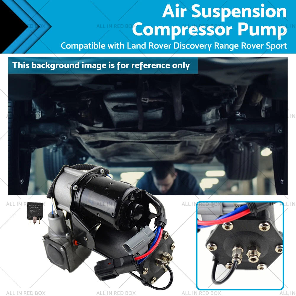 Air Suspension Compressor Pump for Range Rover Sport LR3 LR4 (2002–2019)