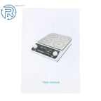 6-Position Magnetic Mixer Hot Plate for 500ml Containers (1200RPM)