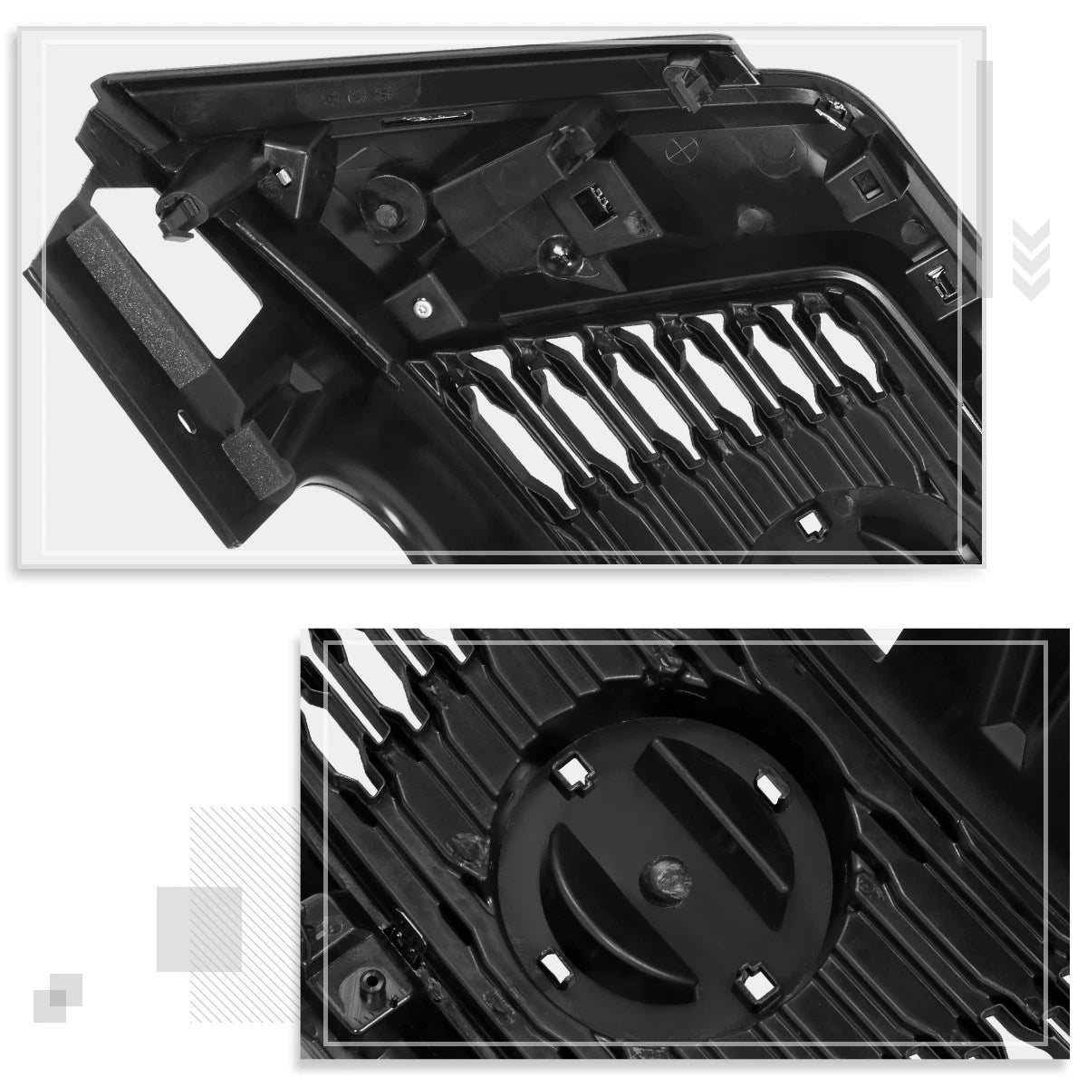 Rear Bumper Assembly for Ford F150 Fleetside (2006–2008) with Sensor Hole