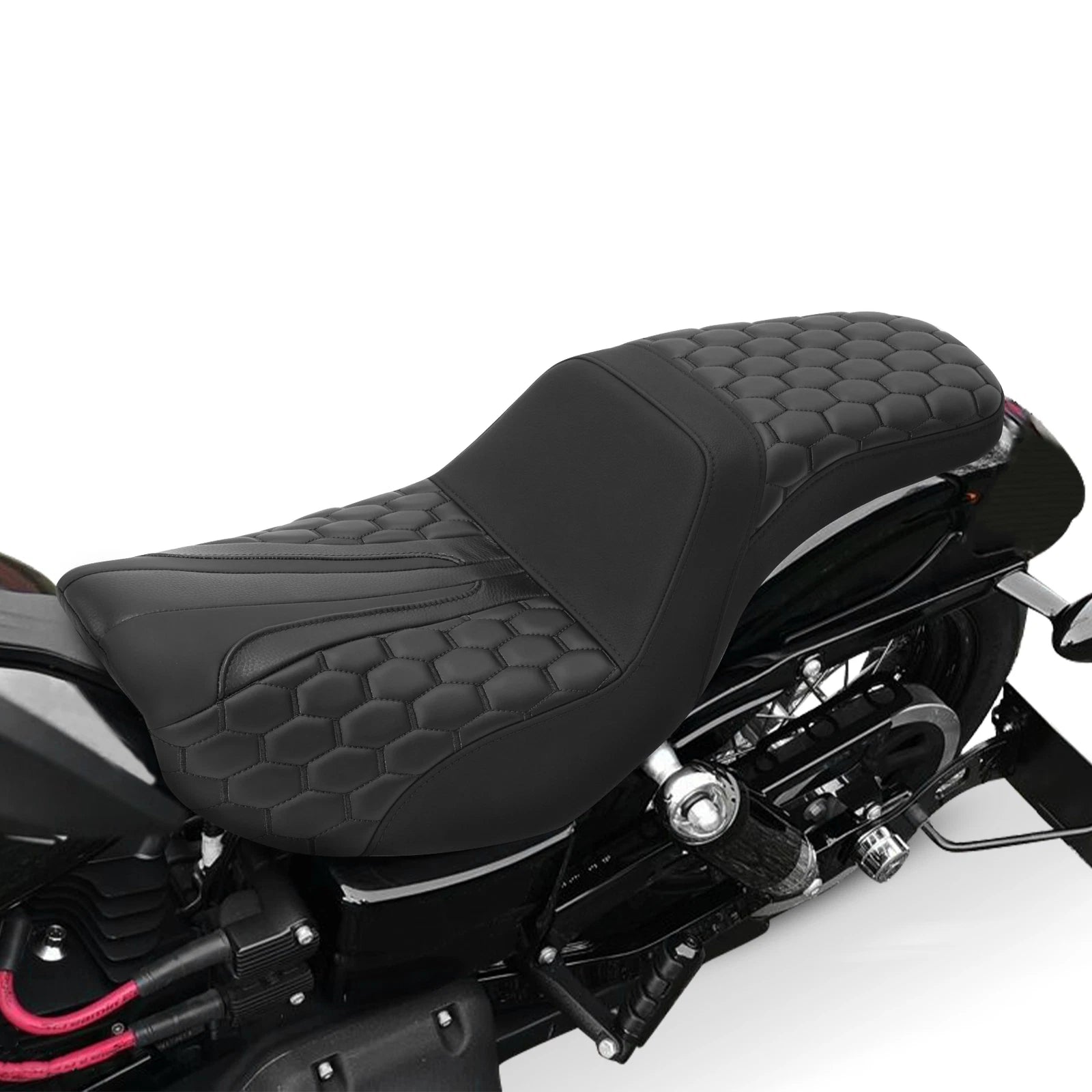 Gel Seat for Harley Low Rider FXDL, Wide Glide (2006–2017)